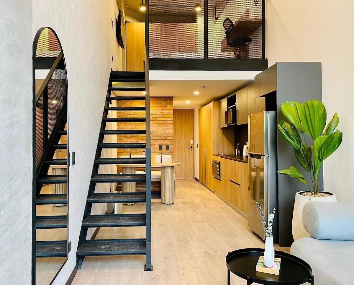 בוגוטה Modern Luxury Loft Near El Virrey Top Floor