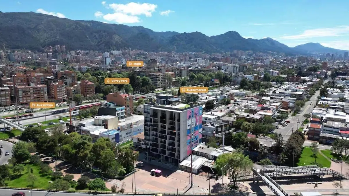 Modern Luxury Loft Near El Virrey Top Floor Bogotá Kolumbia